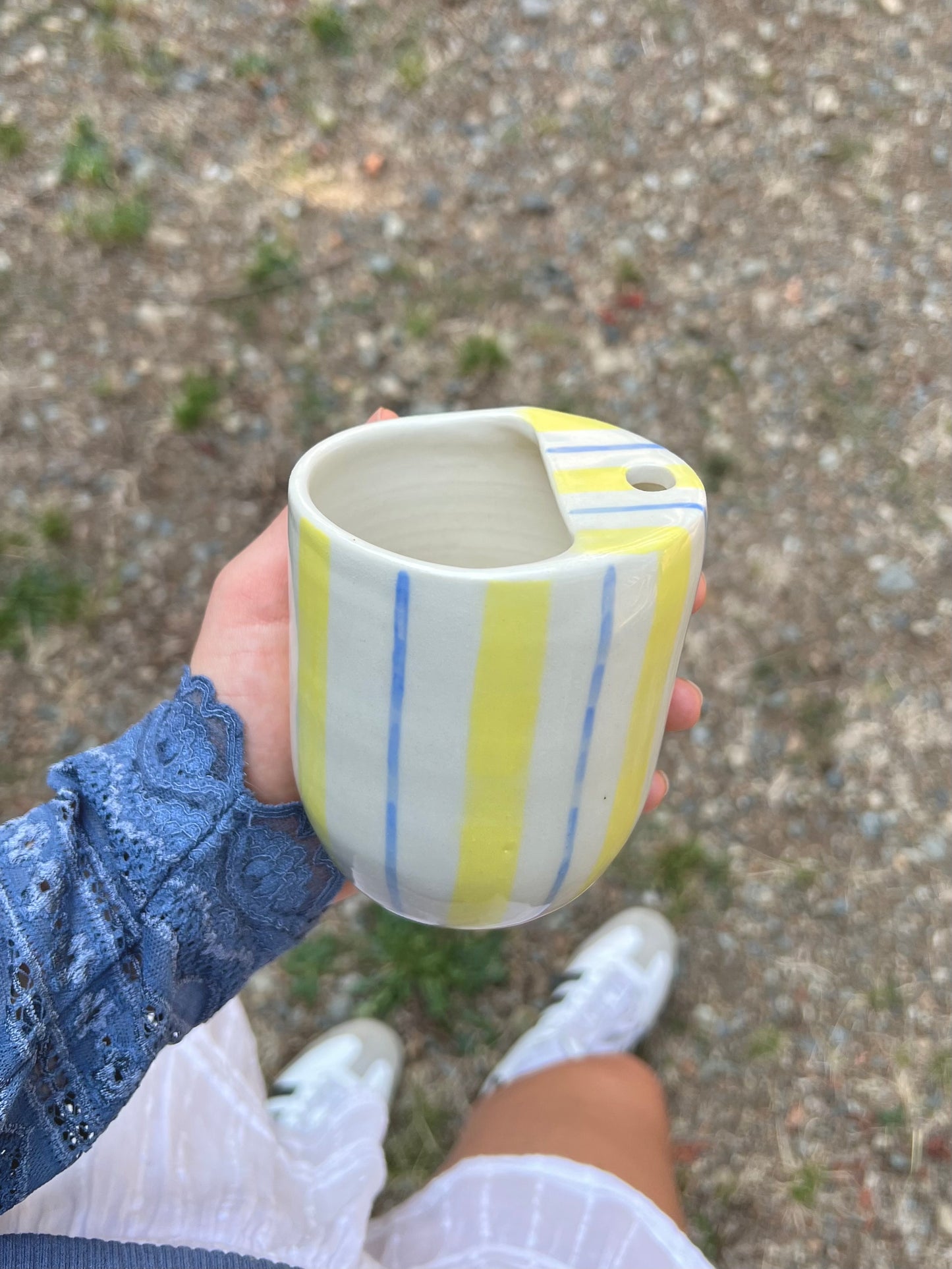 Blue and yellow To-Go Cup