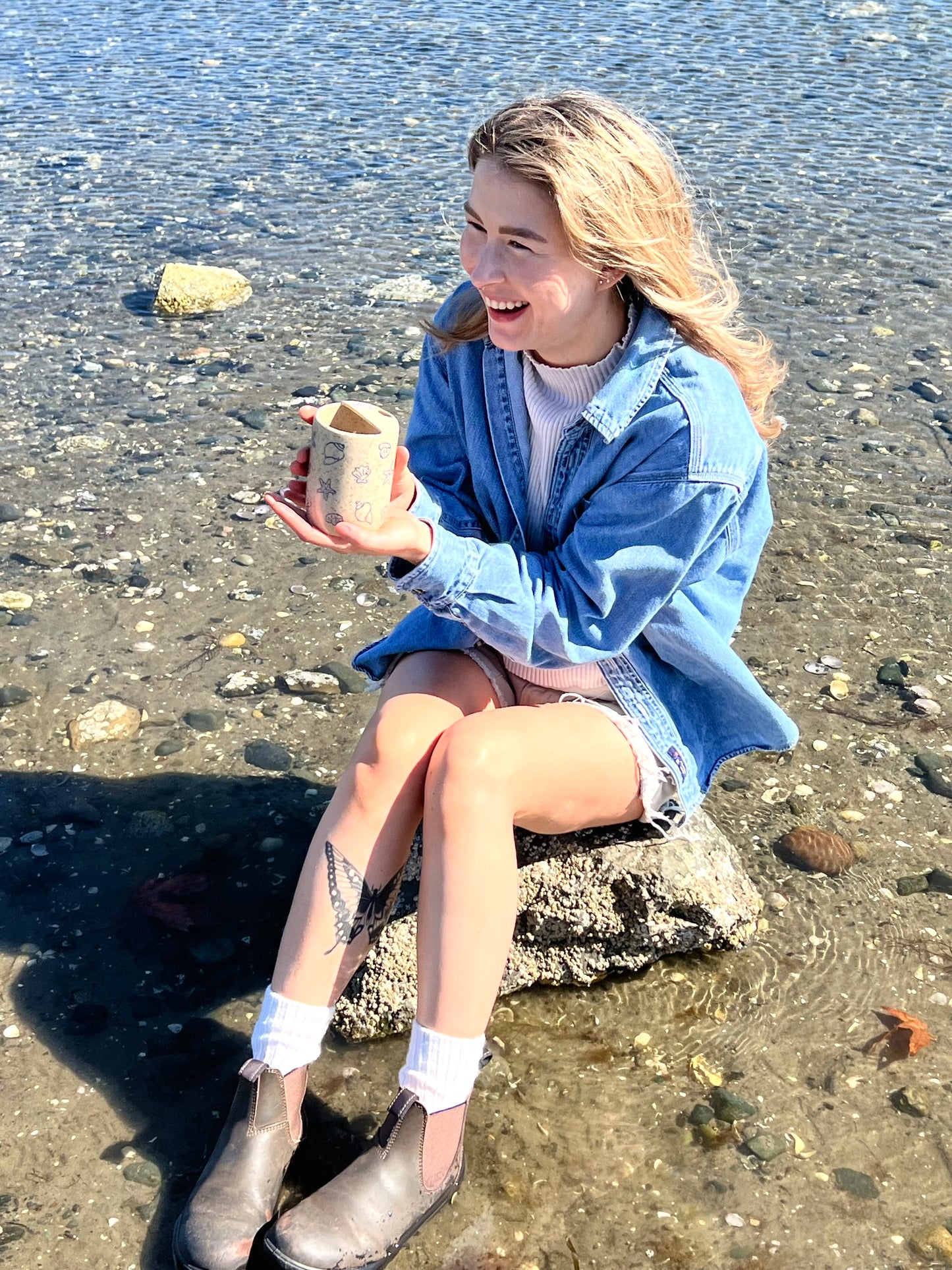 Beach To-Go Cup 🐚