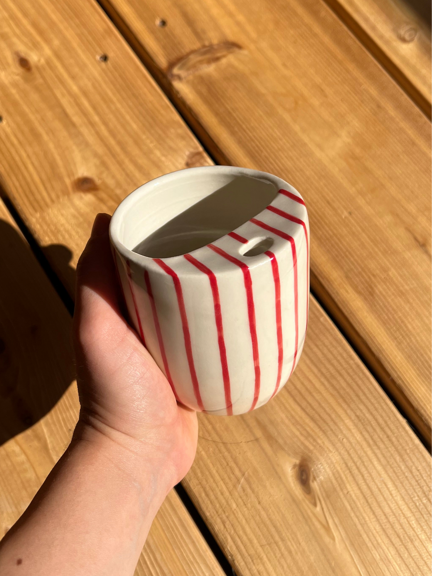Red stripes To-Go Cup