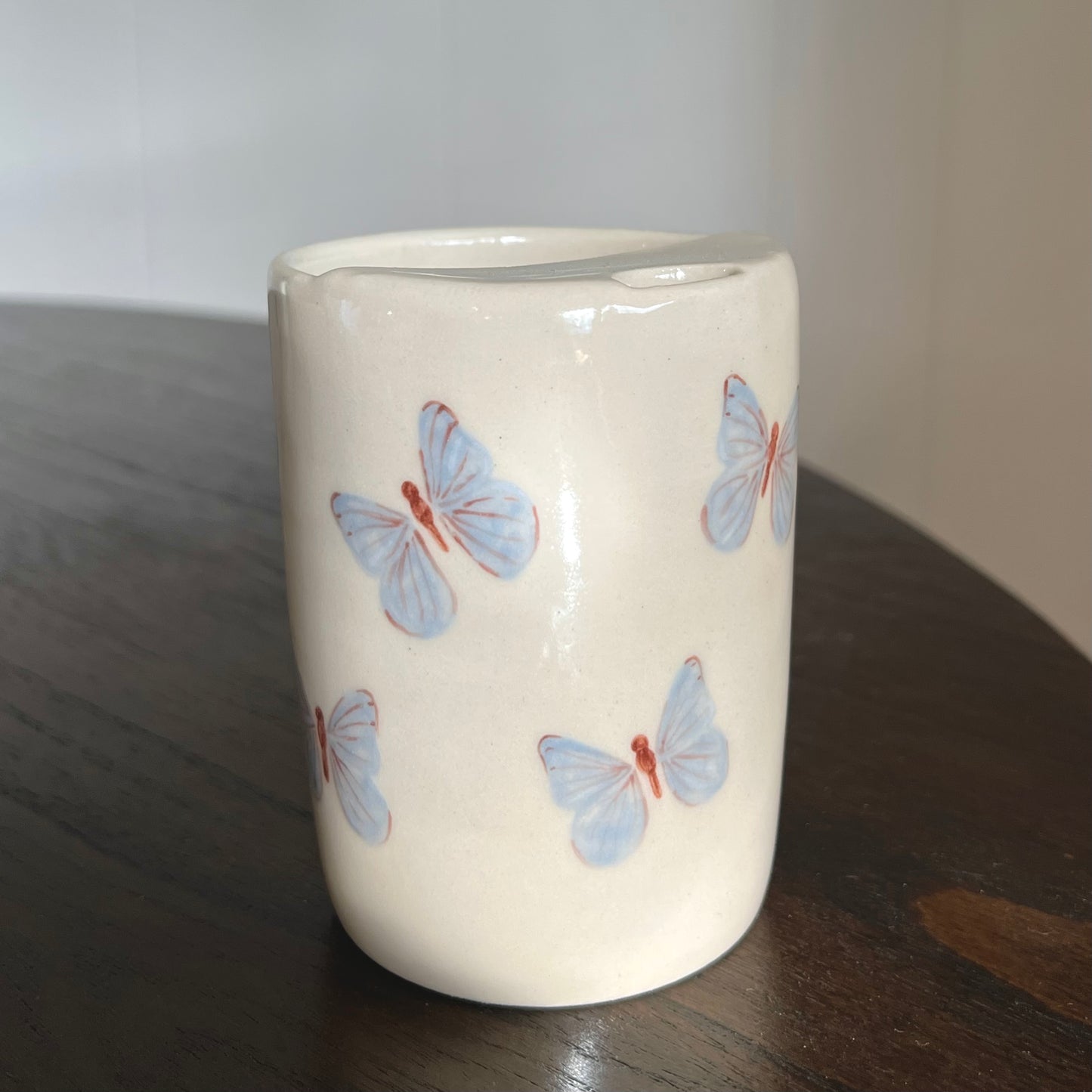 Blue Butterflies To-Go Cup