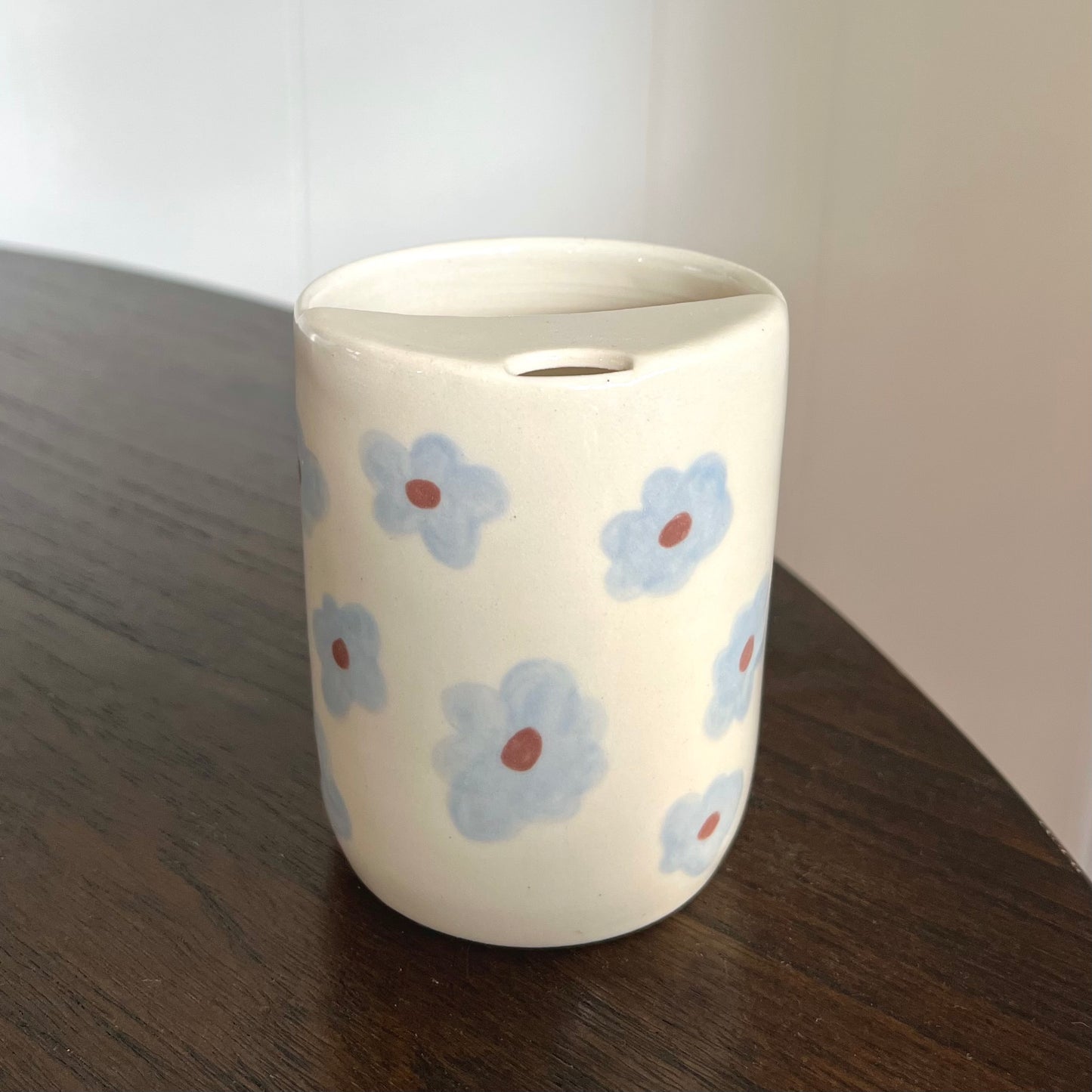 Blue Flowers To-Go Cup