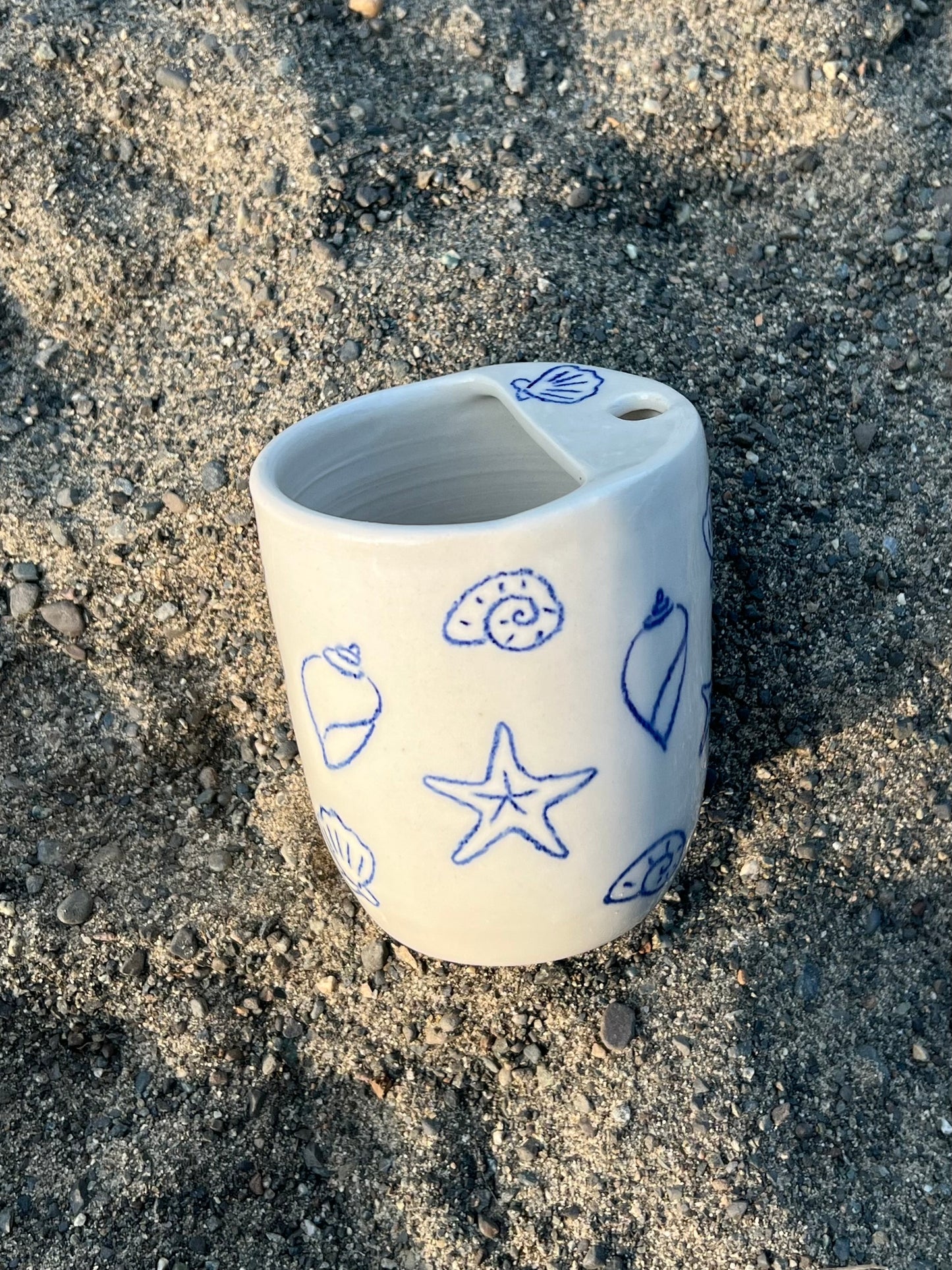 Beach To-Go Cup white clay