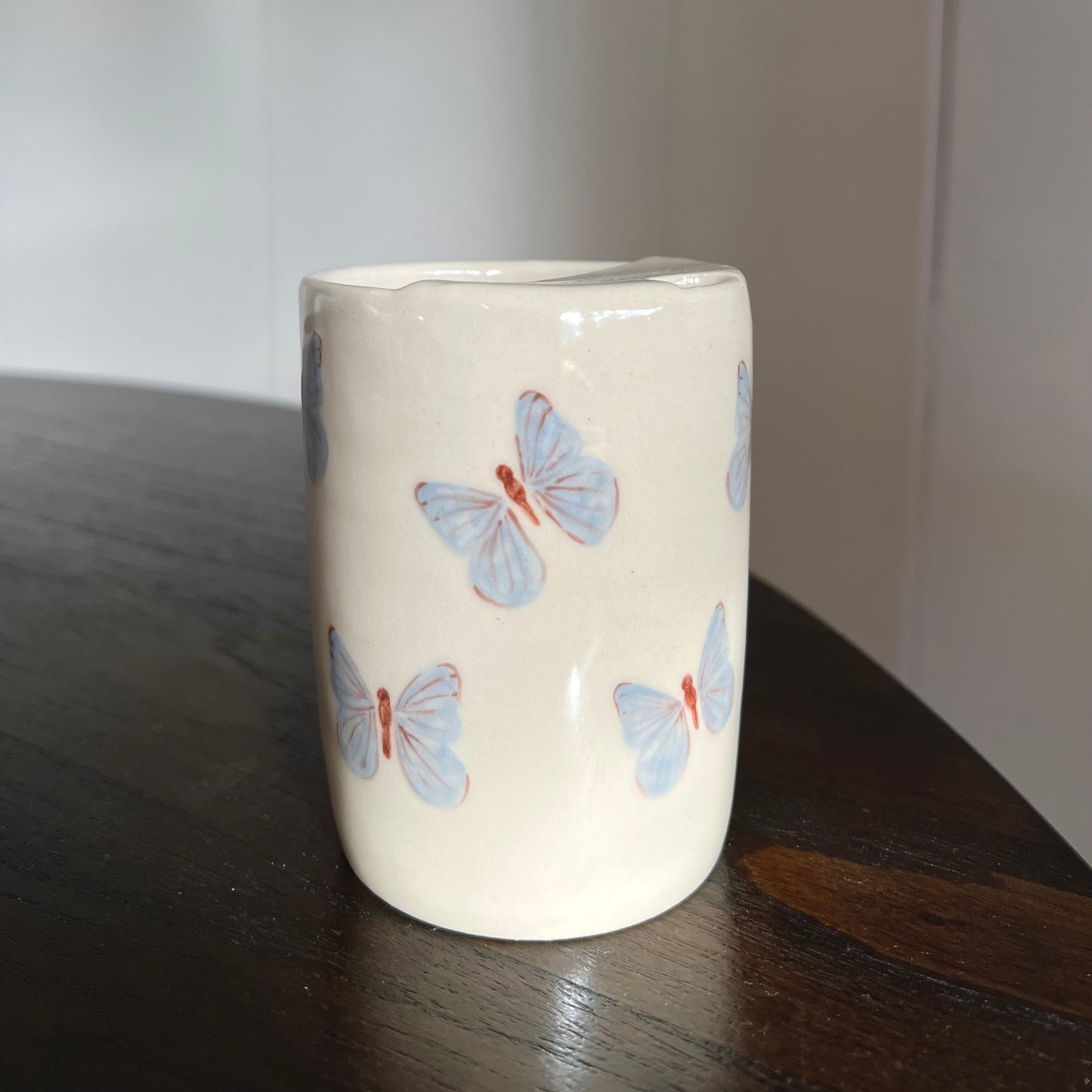 Blue Butterflies To-Go Cup