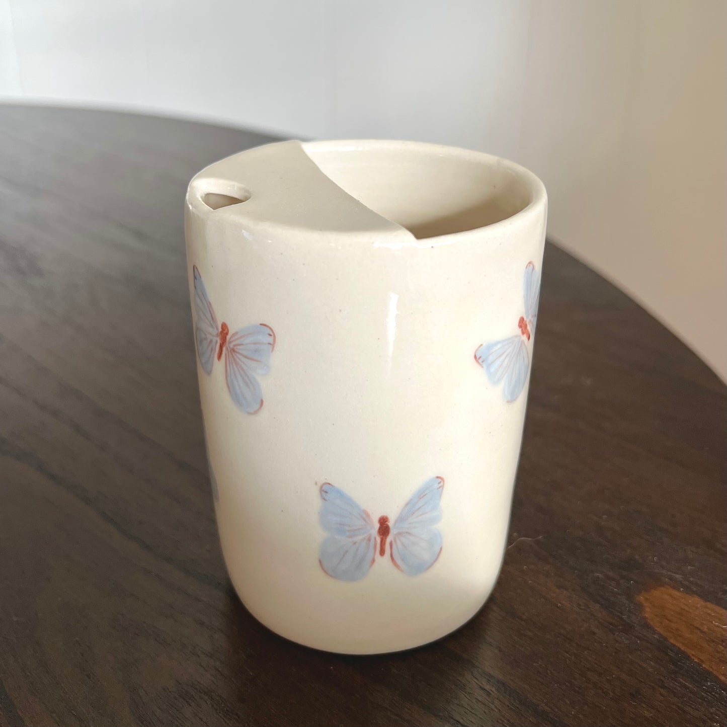 Blue Butterflies To-Go Cup