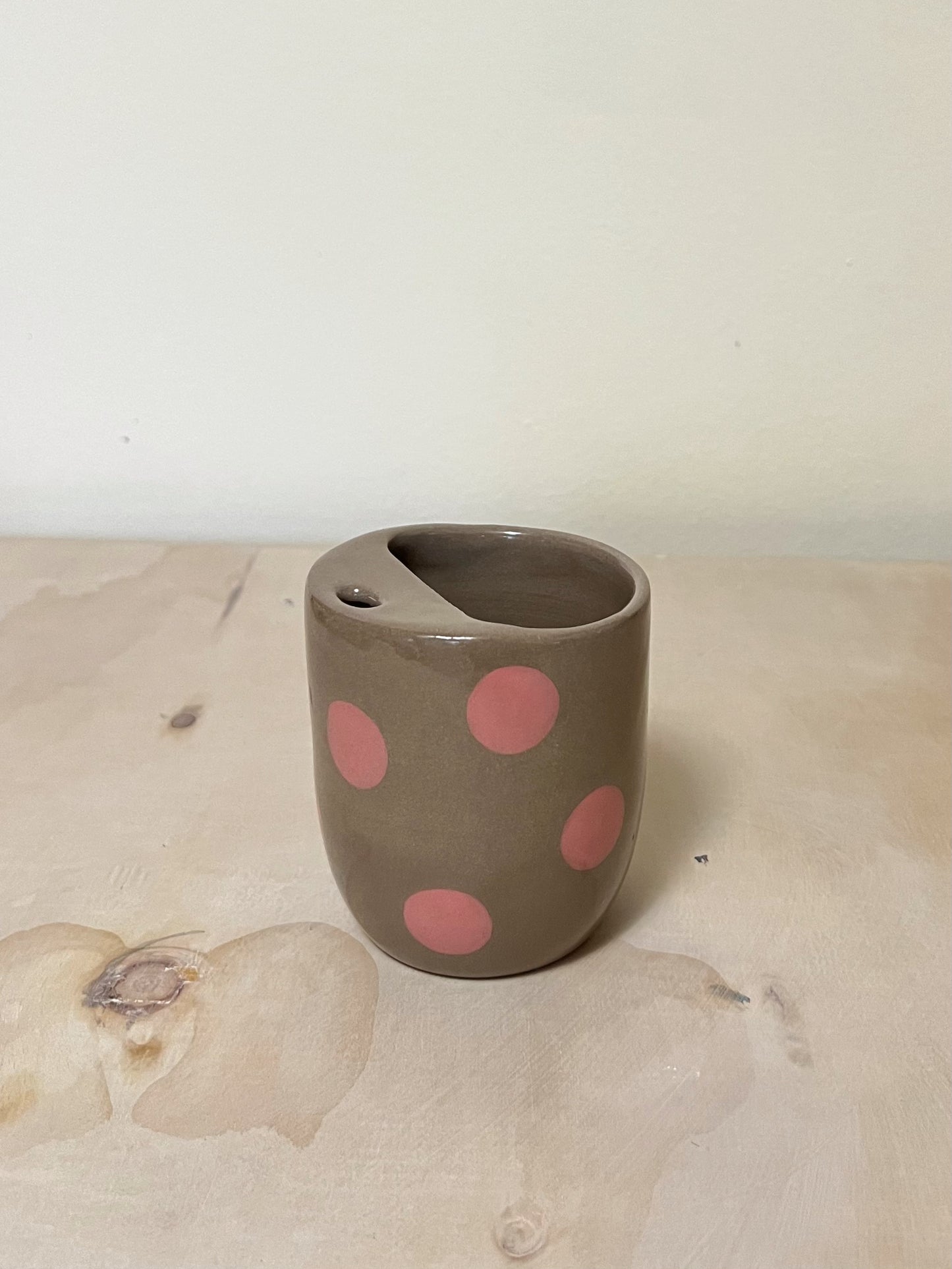 Pink polka dots To-Go Cup