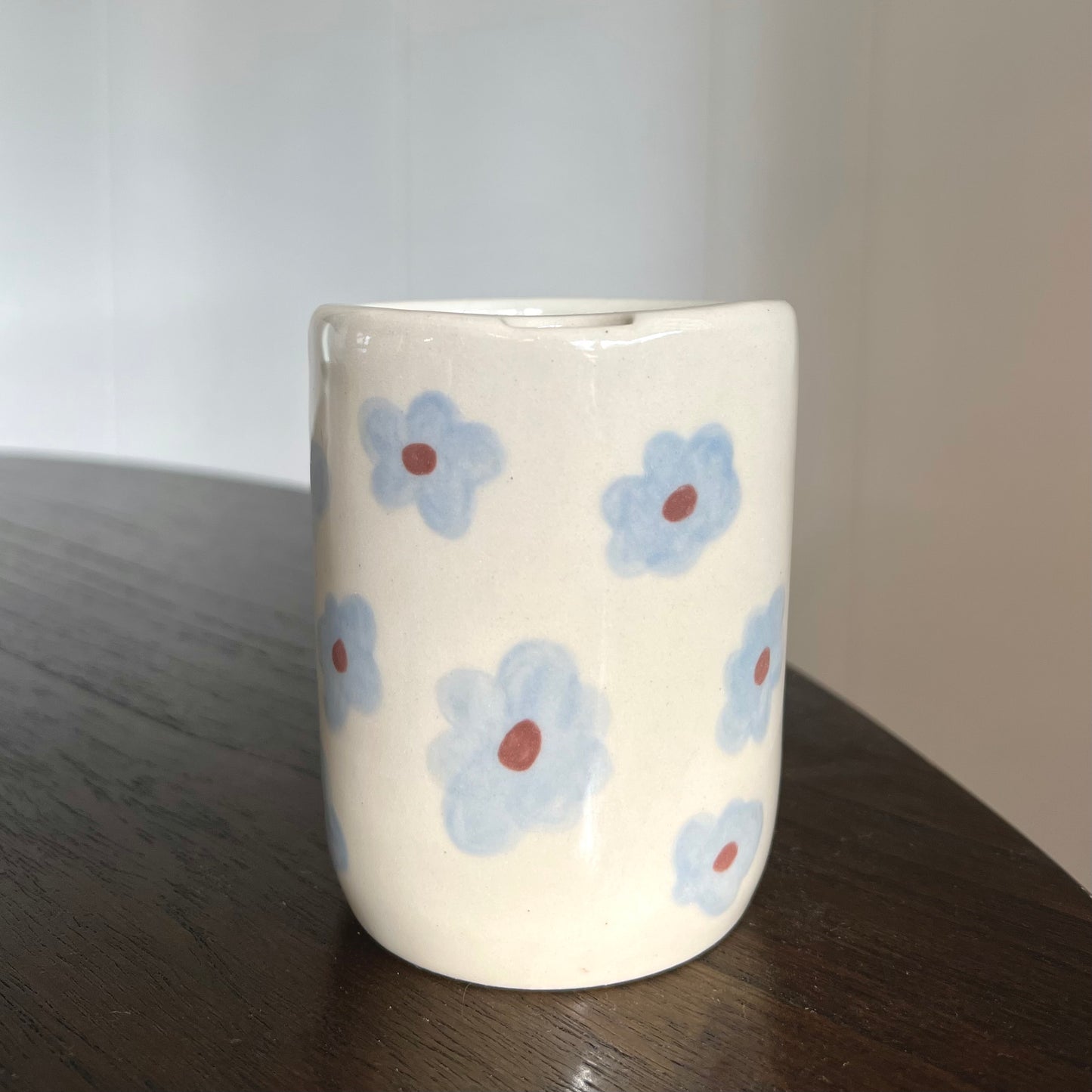 Blue Flowers To-Go Cup