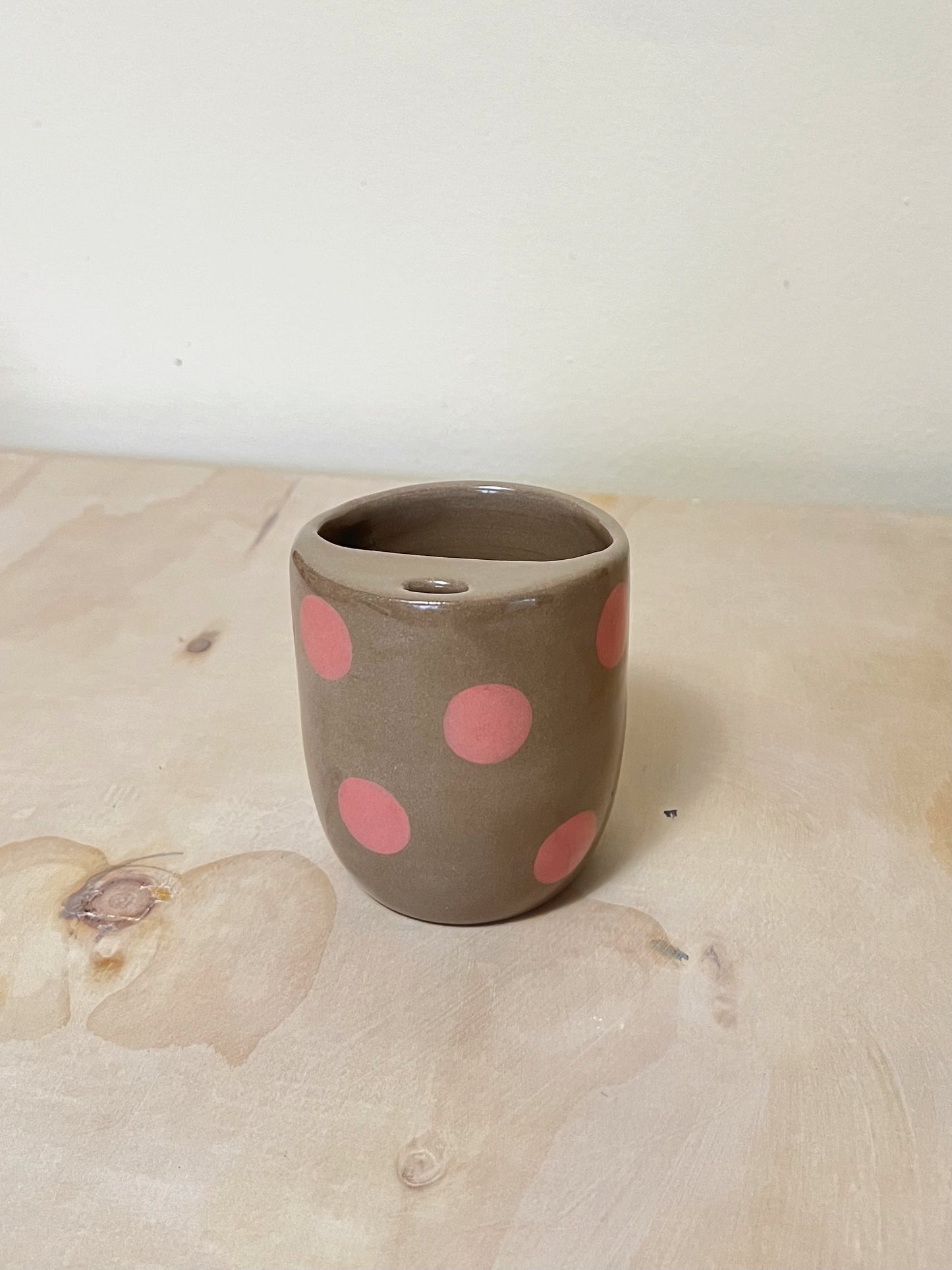 Pink polka dots To-Go Cup