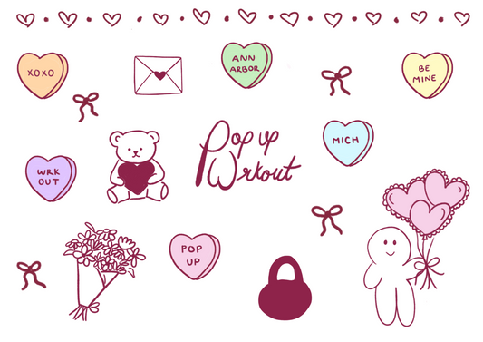 Pop op wrkout Custom Order